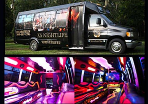 20 passenger party bus