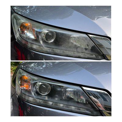 Headlight restoration.