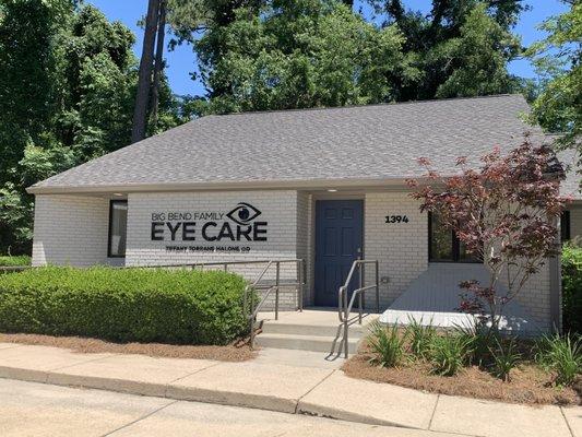 The entrance to Big Bend Family Eye Care