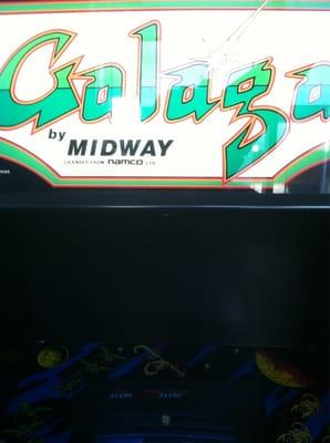 Another 80s classic--Galaga.