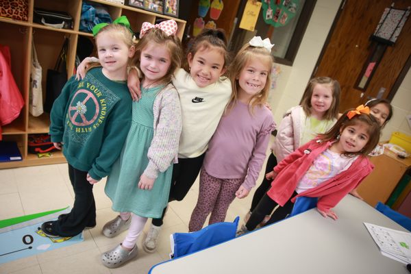 Boiling Springs Elementary School Students Enjoying Class