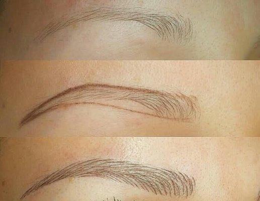 We do now micro blading