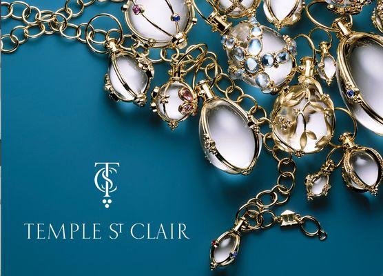 Founded in Florence, Italy in 1986, Temple St. Clair began her collaboration with the world's finest goldsmiths.