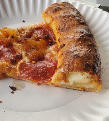 Cheese Stuffed Crust!