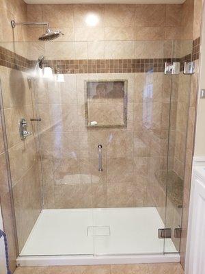 Frameless Shower Enclosure in Orange, CT