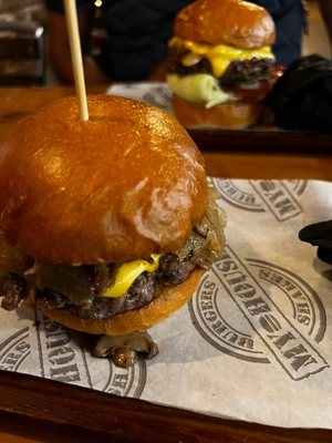 Onion Mushroom Burger