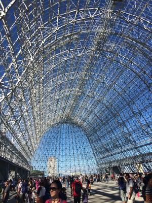 Inside Hangar One