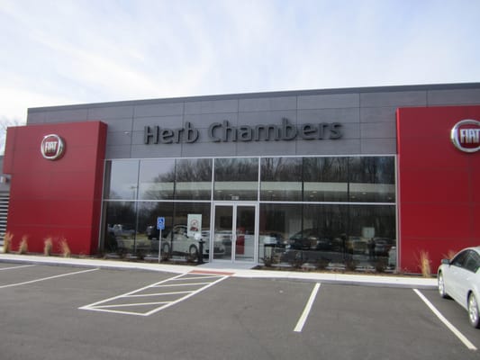 Herb Chambers FIAT of Worcester.  Located on Route 20 on the Millbury / Worcester town line.