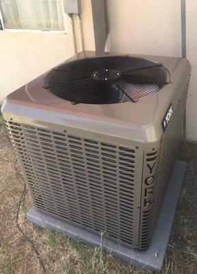 York 4 ton 14 SEER AC unit