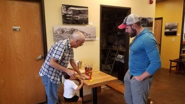 What a child friendly tasting room!