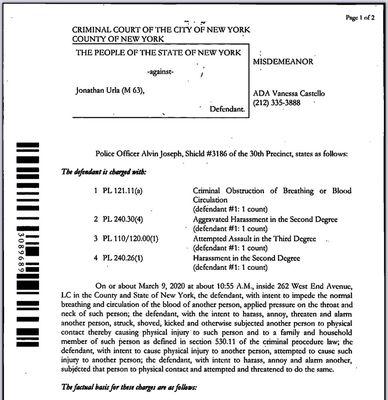 Here's the court doc outlining the charges