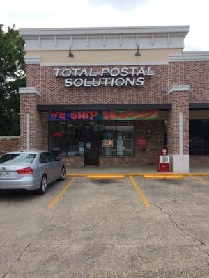 Renovated storefront