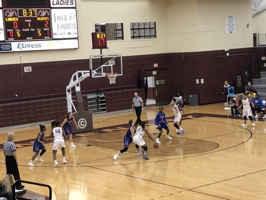 11/15/18. Thursday evening. Shreveport. Gold Dome. Centenary College. Wildcats Women's Basketball Versus the Centenary College Ladies.