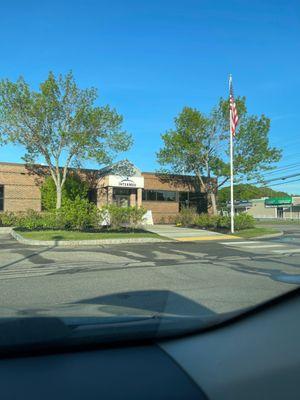 Front entrance roadside view