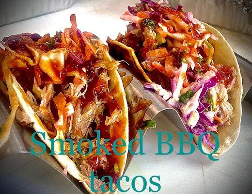 Famous BBQ or Brisket Tacos