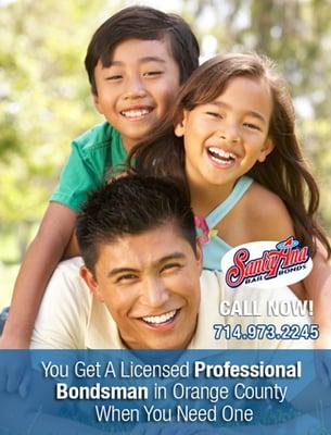 Santa Ana Bail Bonds® 714-973-2245 www.ocbailnow.com