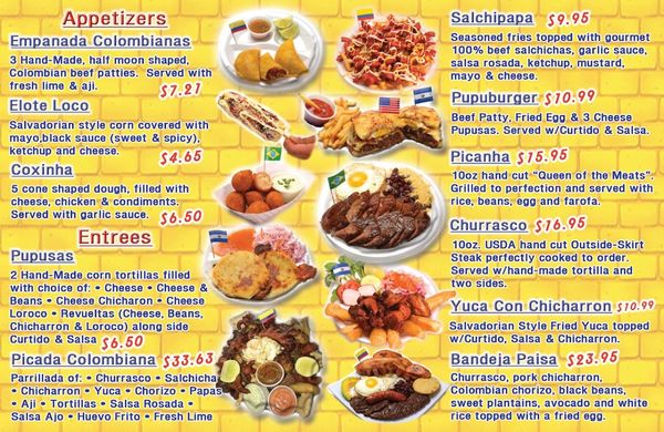 Los Cipotes * Food Truck Menu Inside