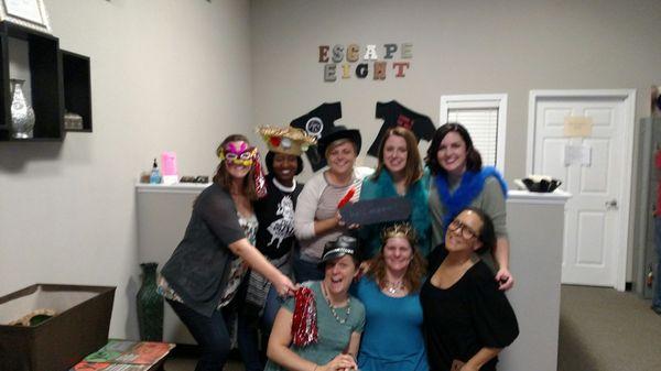 Ladies night out....They Escaped with no help!