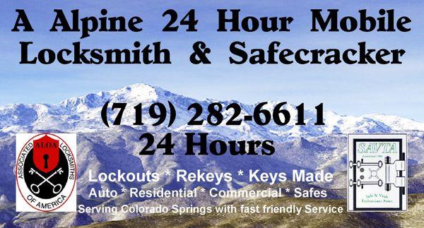 A Alpine 24 Hour Mobile Locksmith & Safecracker