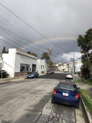 Nice rainbow over the place!