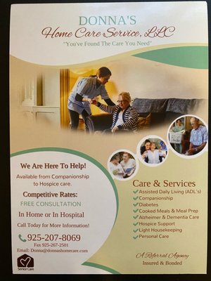 Donnas Home Care Services