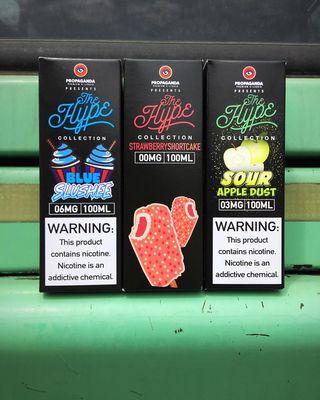 We offer a wide variety of E-liquid brands and flavors to choose from.