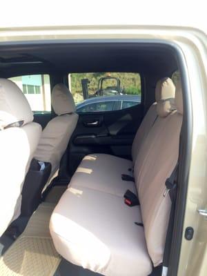 Rose Automotive ordered and installed "seat protectors" on my 2016 Tacoma. Service was excellent. I am very pleased.