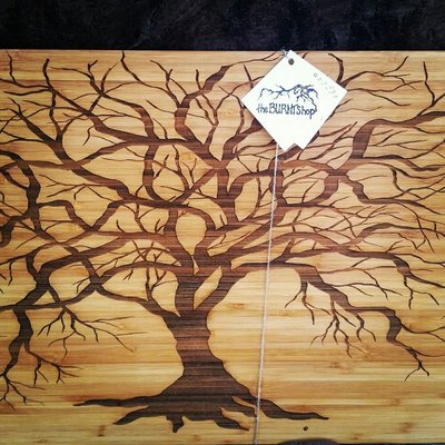 Square tree wedding board