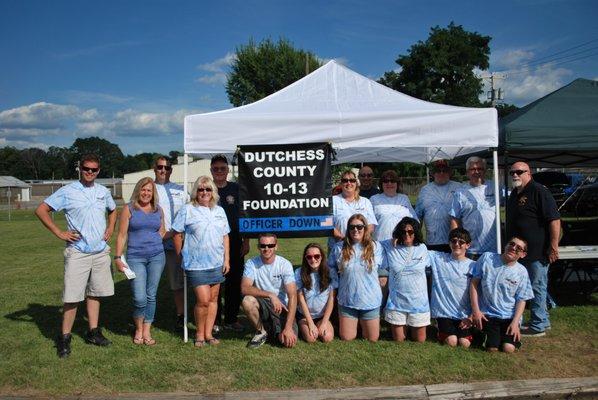 We support the Dutchess County 10-13 Foundation at our Annual Car Show