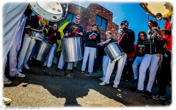 The Michigan Center for Capoeira at Marche du nain rouge 2015