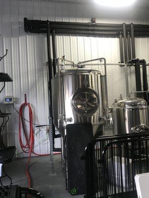 Mortalis Brewery 10 bbl installation