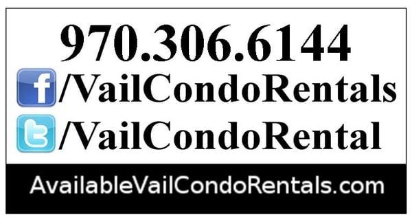 Choose a Vail Rental Expert.