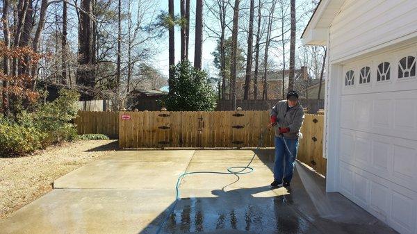 Driveway Cleaning