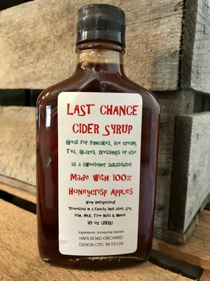 Last Chance Cider Syrup