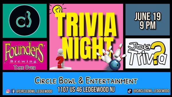 Upcoming Trivia Night