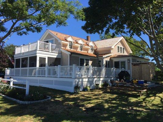 Exterior renovation in Little Compton RI