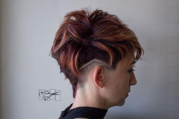 Creative cut and color