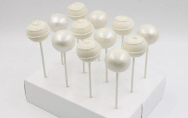 Simply White Cake Pops