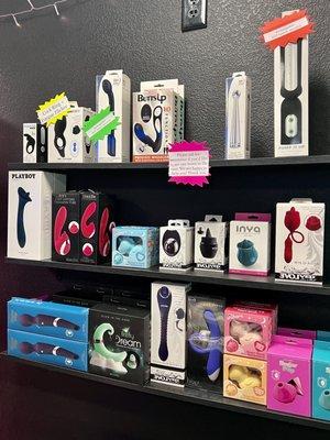 Some of our rechargeable selection