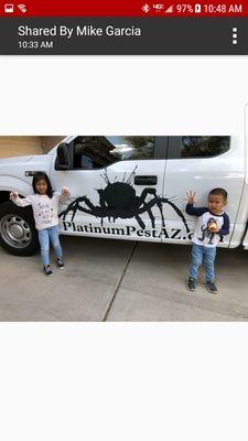 My niece and nephew love the giant spider