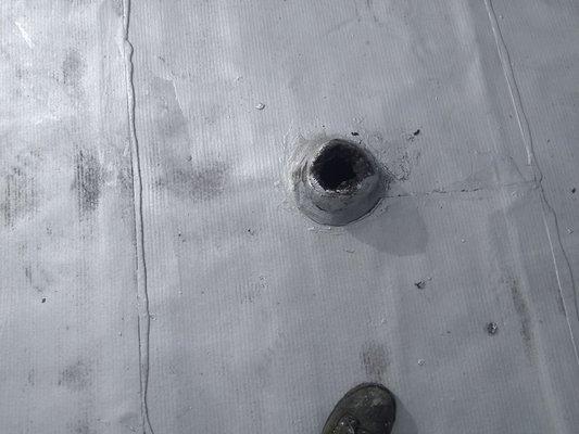 Flat roof repair