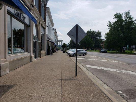 Looking South on Main St. in Berea