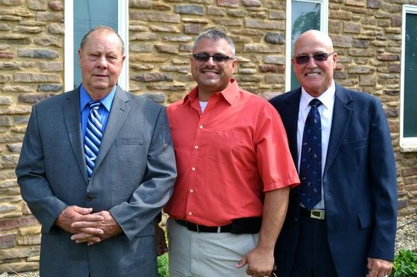 Sandhill Deacon Staff (Dallas Adkins, Tom Hines, Garry Sorrell Sr.)