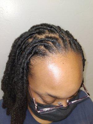 Retwist on Locs.