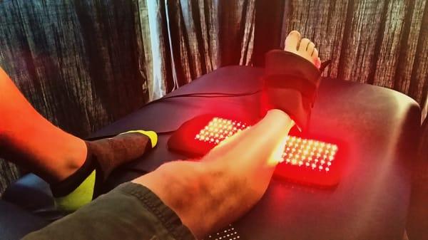 Red light therapy has been a key component in recovering from my ankle surgery last May.