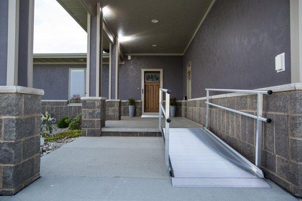 aluminum wheelchair ramp in Cincinnati