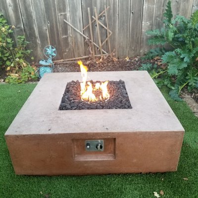 Backyard firepit