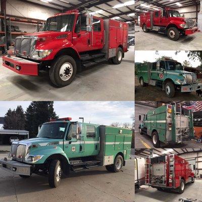 2002 International. Color change for Elk Creek Fire Deparment.