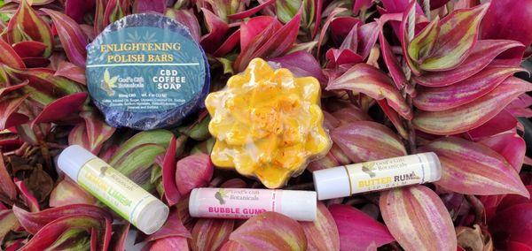 Our Love Bundle available online 
Includes a botanical Turmeric soap
3 Divine Lip Care
1 Enlightening Coffee Soap