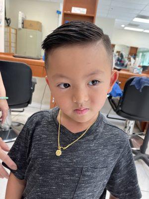 Hair cut by auntie Phuong